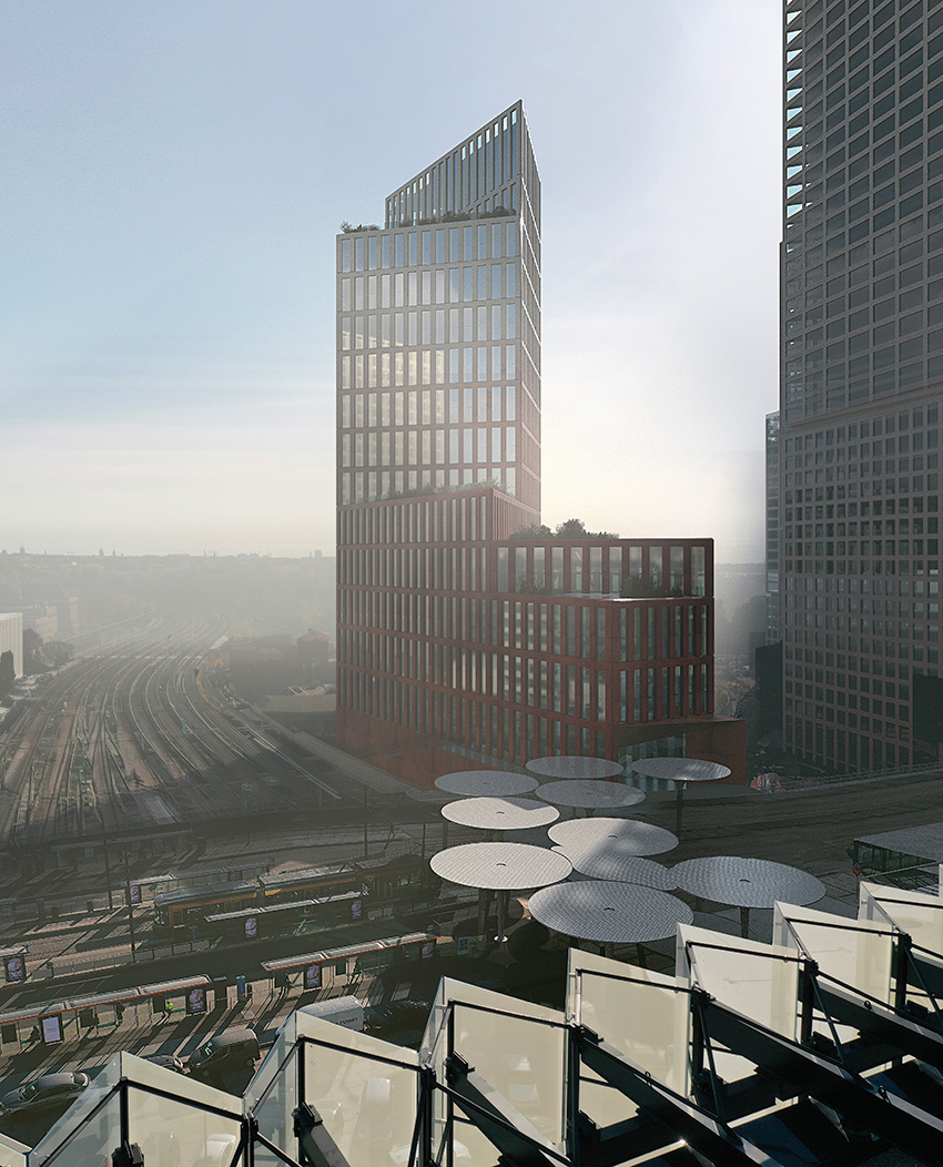 Node Pasila rakennuksen kuva